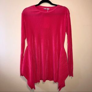 Zara | Ribbed Peplum Hem Tunic